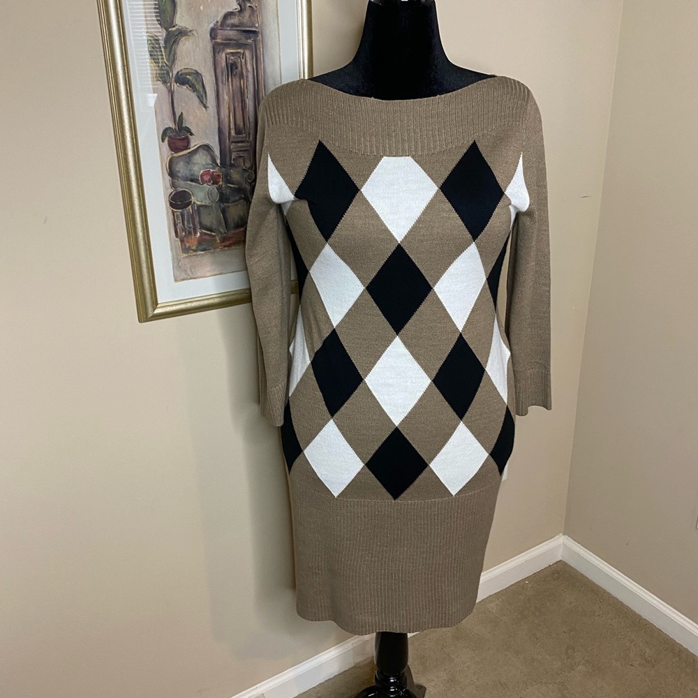 Connected Apparel Sweater Dress